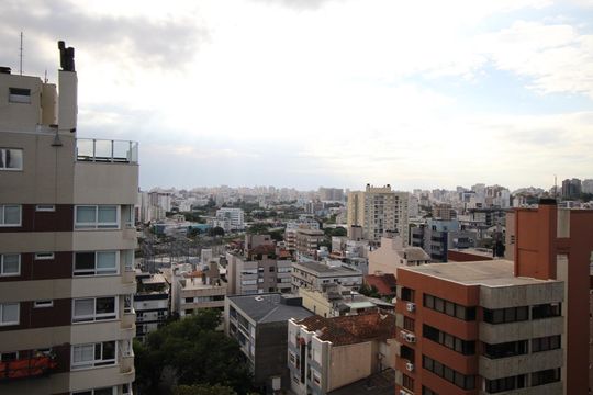Vista de apartamento à venda com 3 quartos, 106m² em Petrópolis, Porto Alegre