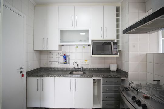 Cozinha de apartamento à venda com 3 quartos, 106m² em Planalto Paulista, São Paulo