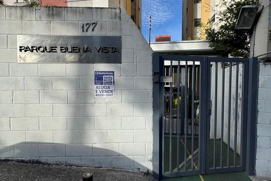 Fachada com PLACA de apartamento à venda com 2 quartos, 55m² em Jardim Roberto, Osasco