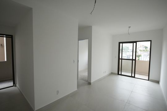 Sala de apartamento à venda com 2 quartos, 56m² em Parque das Nações, Santo André