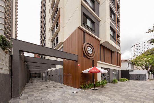 Área externa de apartamento à venda com 1 quarto, 21m² em Campo Belo, São Paulo