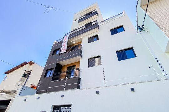 Fachada de apartamento à venda com 2 quartos, 53m² em Cidade Patriarca, São Paulo