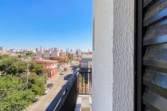Varanda de apartamento à venda com 2 quartos, 53m² em Cidade Patriarca, São Paulo