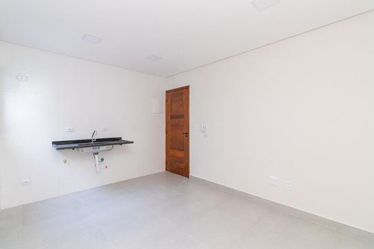 Cozinha de apartamento à venda com 2 quartos, 36m² em Cidade Patriarca, São Paulo