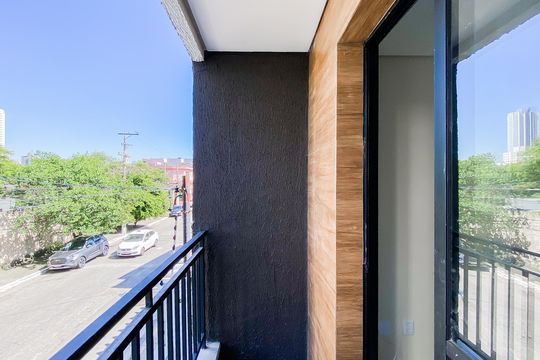 Varanda  de apartamento à venda com 2 quartos, 42m² em Cidade Patriarca, São Paulo