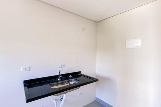 Cozinha de apartamento à venda com 2 quartos, 42m² em Cidade Patriarca, São Paulo