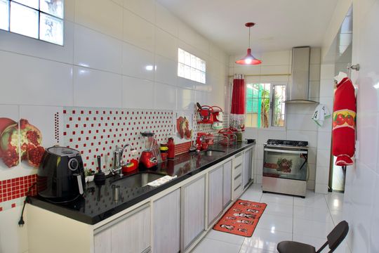 Cozinha de casa à venda com 3 quartos, 360m² em Alto dos Pinheiros, Belo Horizonte