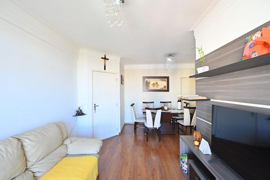Sala de apartamento à venda com 3 quartos, 82m² em Parque Imperial, São Paulo