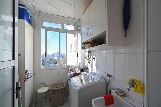 Cozinha de apartamento à venda com 3 quartos, 82m² em Parque Imperial, São Paulo