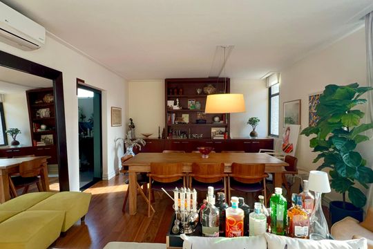 Sala de Jantar de apartamento à venda com 3 quartos, 165m² em Cerqueira César, São Paulo