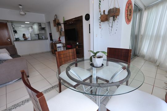 Sacada de apartamento à venda com 2 quartos, 68m² em Parque Amazonia, Goiânia