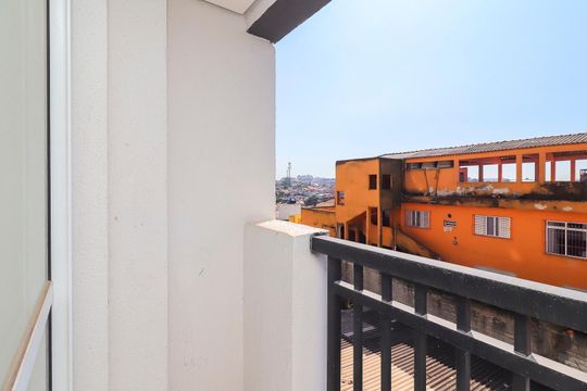 Varanda da Sala de apartamento à venda com 2 quartos, 38m² em Itaquera, São Paulo