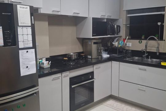 Cozinha de apartamento à venda com 3 quartos, 90m² em Copacabana, Rio de Janeiro