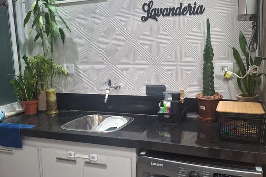 Cozinha de apartamento à venda com 3 quartos, 90m² em Copacabana, Rio de Janeiro