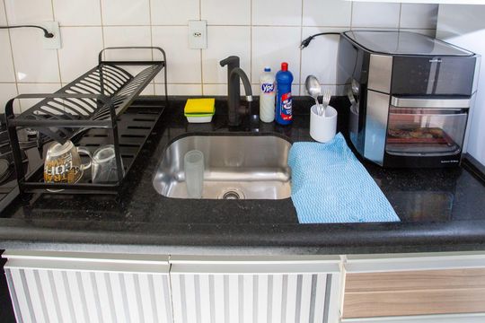 Cozinha de apartamento para alugar com 2 quartos, 53m² em Casa Grande, Diadema