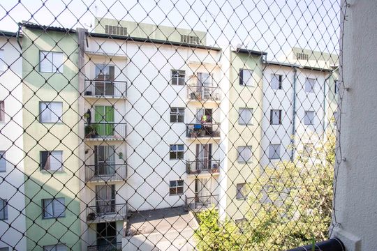 Varanda da Sala de apartamento para alugar com 2 quartos, 53m² em Casa Grande, Diadema