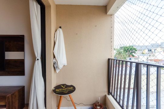 Sacada da Sala de apartamento à venda com 2 quartos, 62m² em Casa Verde, São Paulo