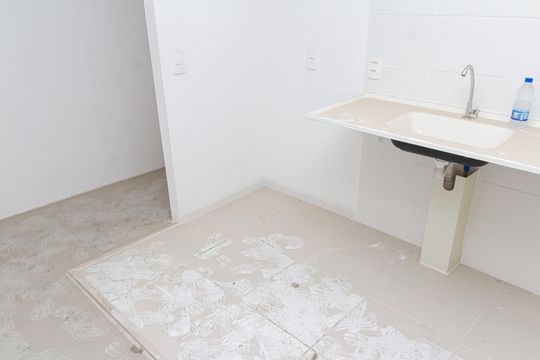 Cozinha de apartamento para alugar com 2 quartos, 35m² em Guaratiba, Rio de Janeiro