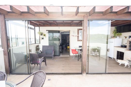 Área gourmet de apartamento à venda com 3 quartos, 125m² em Jardim Itu, Porto Alegre