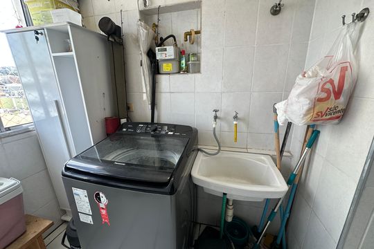 Área de Serviço de apartamento à venda com 2 quartos, 67m² em Vila Boa Vista, Barueri
