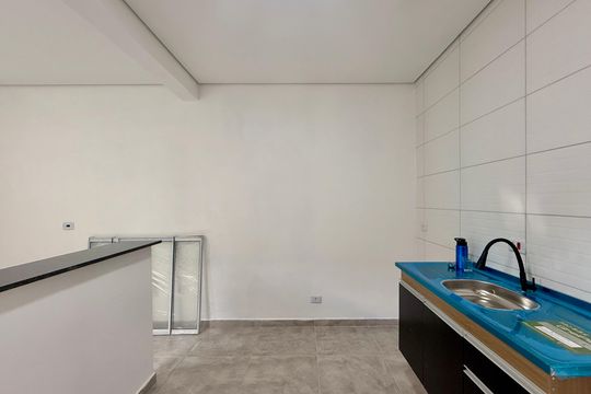 Cozinha de apartamento para alugar com 1 quarto, 55m² em Jardim Casablanca, São Paulo