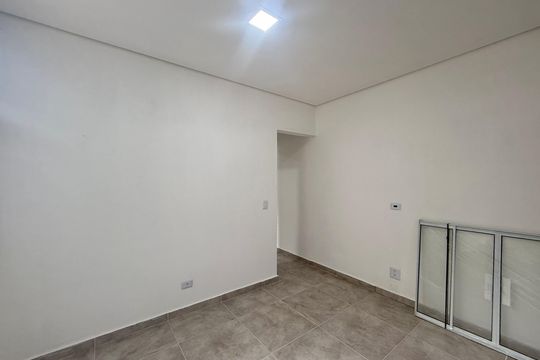 Sala de apartamento para alugar com 1 quarto, 55m² em Jardim Casablanca, São Paulo