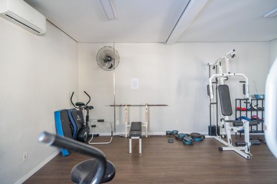 Área comum - Academia de apartamento à venda com 2 quartos, 67m² em Cidade Baixa, Porto Alegre