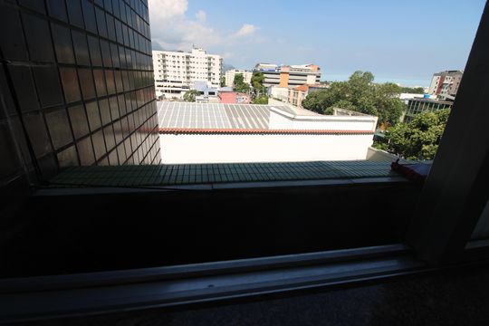 Área de serviço - Canteiro de apartamento à venda com 1 quarto, 75m² em Taquara, Rio de Janeiro
