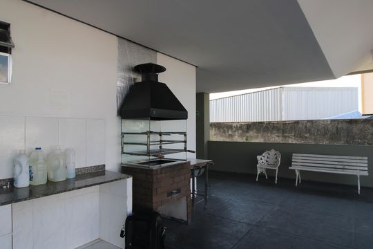 Área comum - Churrasqueira de apartamento à venda com 1 quarto, 75m² em Taquara, Rio de Janeiro