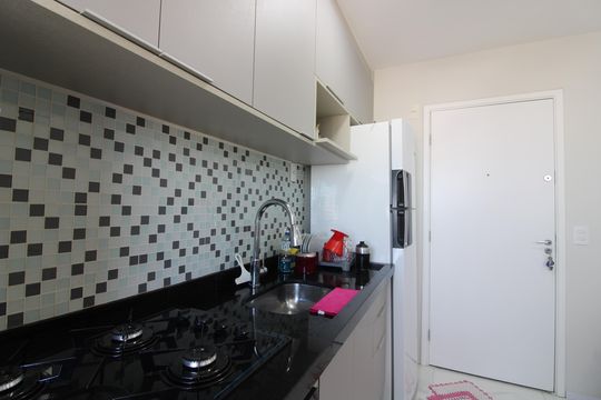 Cozinha de apartamento à venda com 2 quartos, 38m² em Cidade Patriarca, São Paulo
