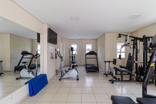 Área comum - Academia de apartamento à venda com 3 quartos, 60m² em Parque Bandeirante, Santo André