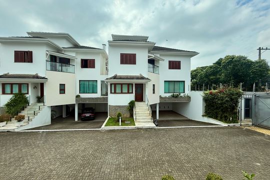 Vista Escritório  de casa de condomínio à venda com 4 quartos, 397m² em Brooklin, São Paulo