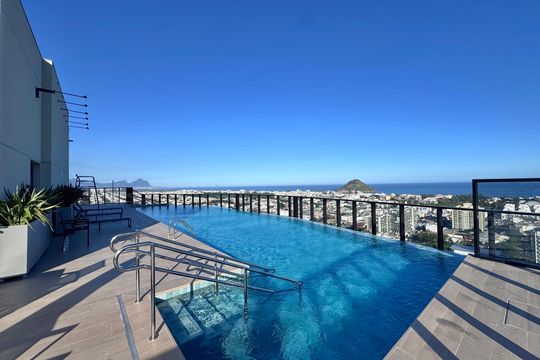Área comum de apartamento à venda com 3 quartos, 98m² em Recreio dos Bandeirantes, Rio de Janeiro