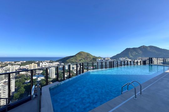 Área comum de apartamento à venda com 3 quartos, 98m² em Recreio dos Bandeirantes, Rio de Janeiro
