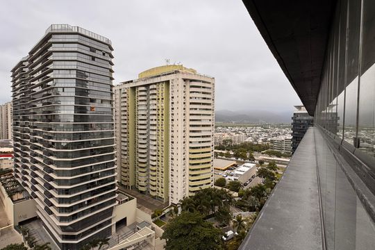 Suíte - Vista de apartamento à venda com 3 quartos, 119m² em Recreio dos Bandeirantes, Rio de Janeiro