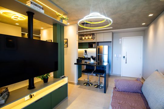 Apartamento para alugar com 1 quarto, 47m² em Parque Campolim, Sorocaba