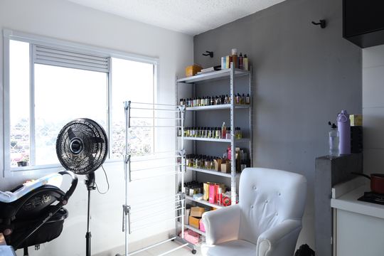 Sala de apartamento para alugar com 2 quartos, 32m² em Itaquera, São Paulo