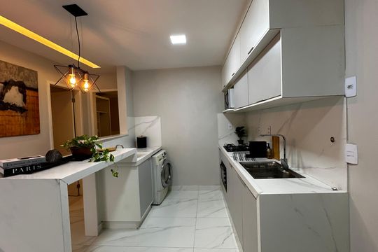 Cozinha - Armários de casa para alugar com 2 quartos, 100m² em Recreio dos Bandeirantes, Rio de Janeiro