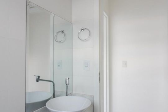 Banheiro Social  de apartamento à venda com 2 quartos, 120m² em Santa Amelia, Belo Horizonte
