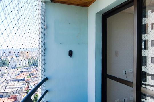 Varanda da Sala de apartamento à venda com 3 quartos, 75m² em Vila Aprazivel, Guarulhos
