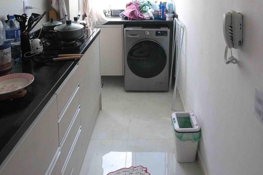 Cozinha de apartamento à venda com 2 quartos, 41m² em Jardim Egle, São Paulo