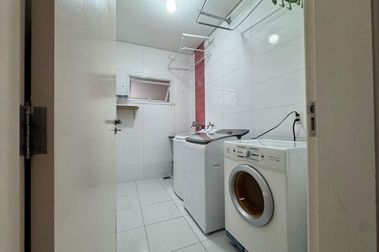 Área de serviço de casa à venda com 3 quartos, 185m² em Horto Santo Antonio, Jundiaí