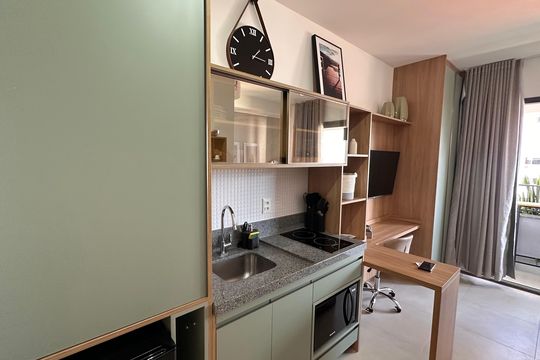 Kitnet/Studio para alugar com 1 quarto, 28m² em Vila Cordeiro, São Paulo