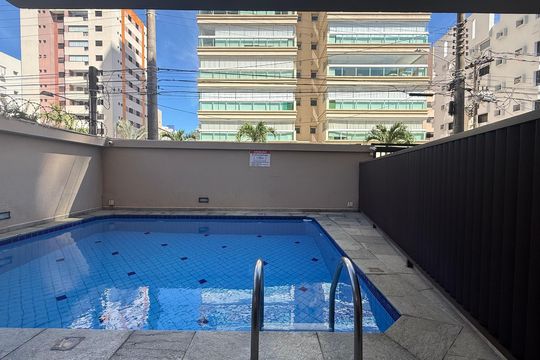 Área comum de apartamento para alugar com 2 quartos, 70m² em Balneario Guarujá, Guarujá