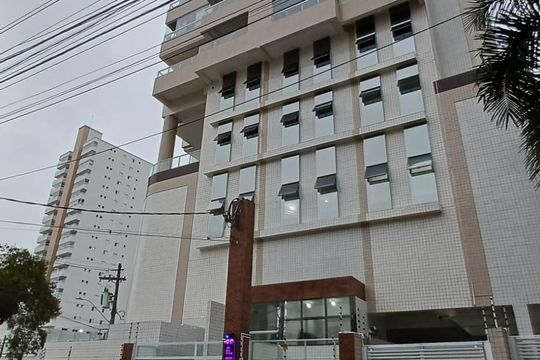 Fachada de apartamento para alugar com 1 quarto, 49m² em Aviação, Praia Grande
