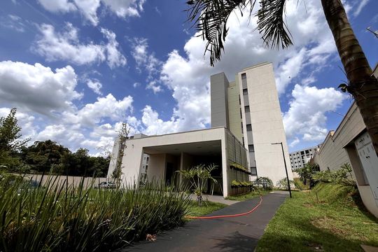 Fachada de apartamento para alugar com 2 quartos, 46m² em Terras de Santa Martha, Ribeirão Preto