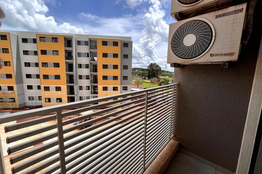Varanda de apartamento para alugar com 2 quartos, 46m² em Terras de Santa Martha, Ribeirão Preto