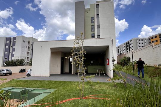 Fachada de apartamento para alugar com 2 quartos, 46m² em Terras de Santa Martha, Ribeirão Preto