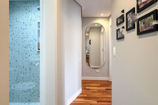 Corredor de apartamento à venda com 3 quartos, 65m² em Aclimação, São Paulo