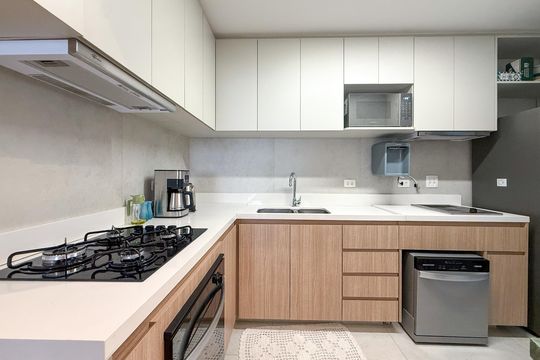 Cozinha de apartamento à venda com 3 quartos, 65m² em Aclimação, São Paulo